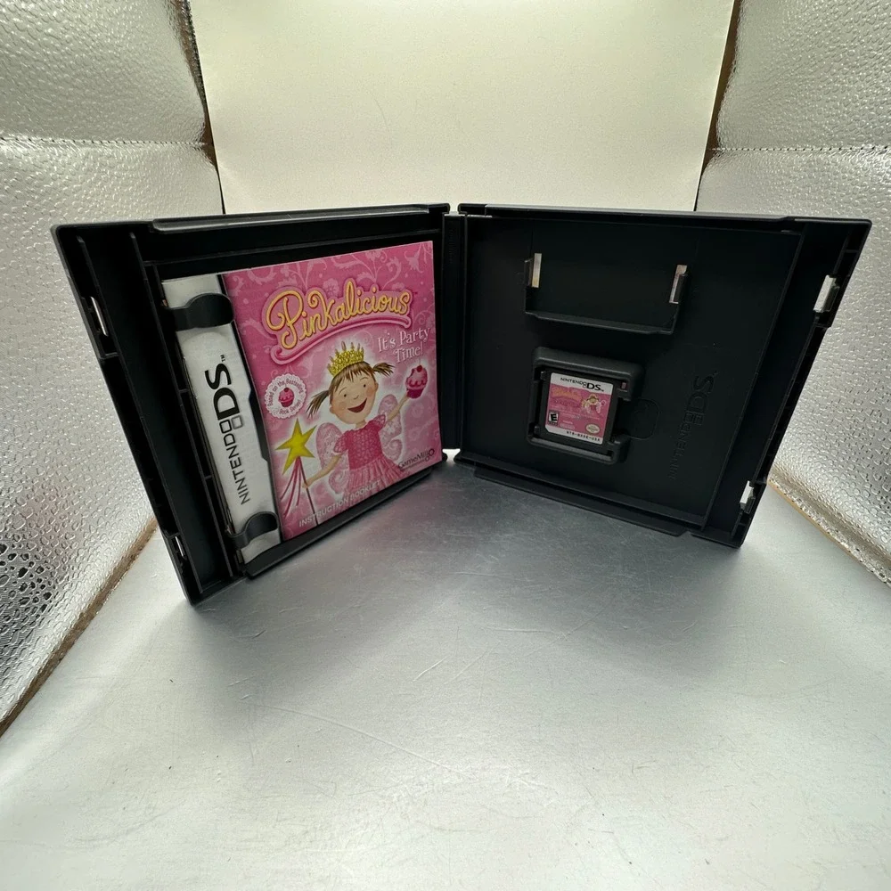Pinkalicious Its Party Time Nintendo DS Game CIB Complete GameMill 2011
